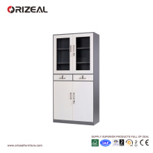 Cabinet en acier de deux pièces de milieu d&#39;Orizeal (OZ-OSC006)